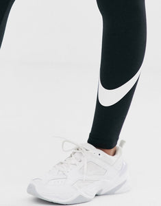 Nike Black Club Leggings Swoosh logo