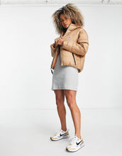 Load image into Gallery viewer, Nike classic padded jacket hood brown orange