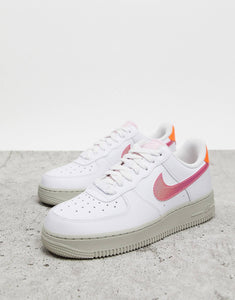 Nike Air Force 1 - 07 White Pink, Orange