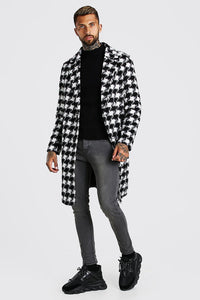 Houndstooth  Overcoat