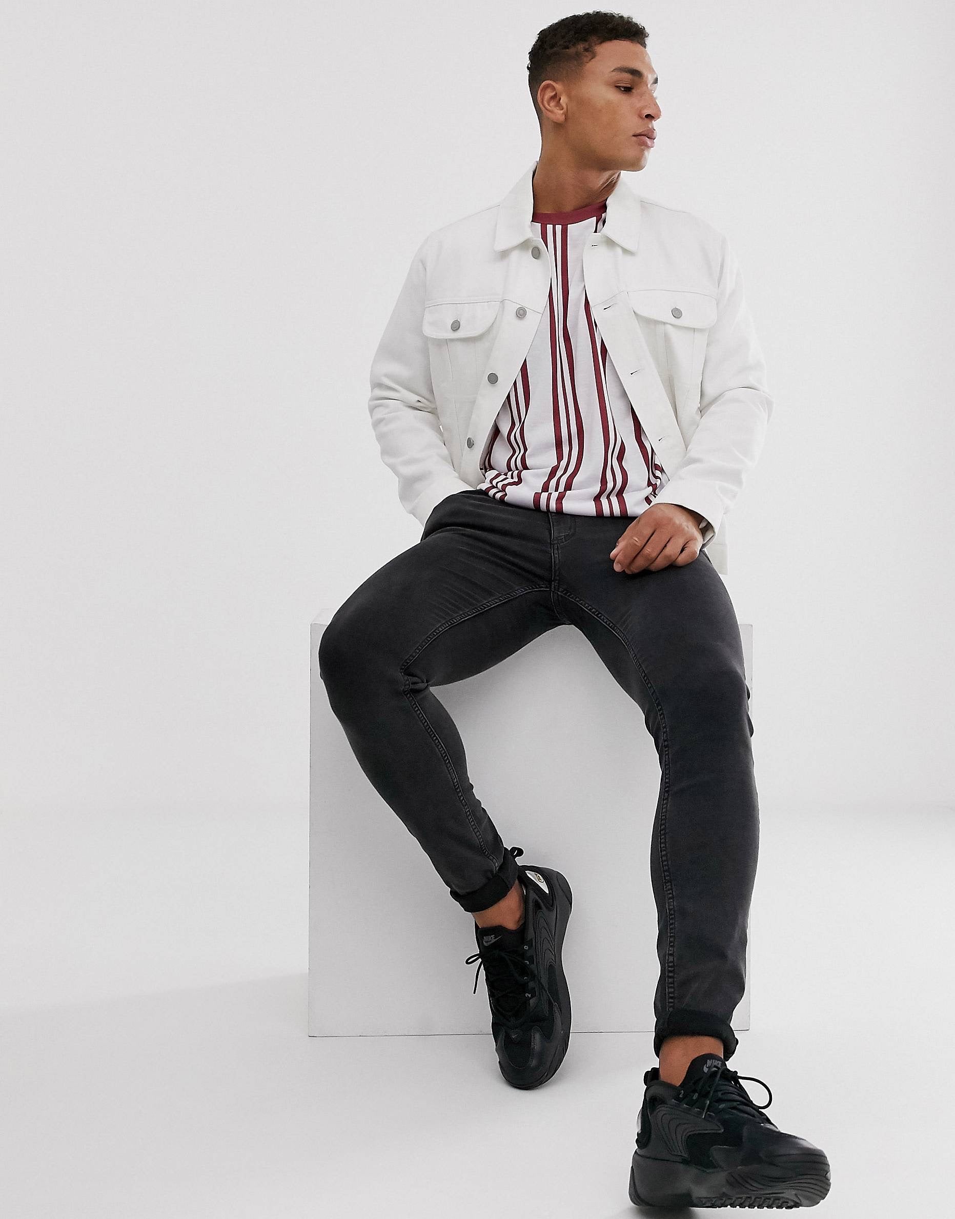 Maic Vertical Stripe - oversized