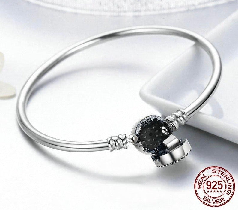 Bracelet 925 Sterling Silver Blue Eyes