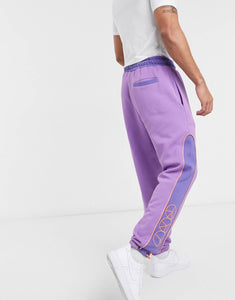 Crooked Tongues co-ord purple cut