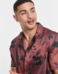 Shirt all over floral print