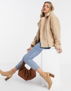 New Look teddy jacket - Camel