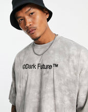 Load image into Gallery viewer, Dark Future oversized t-shirt brown wash