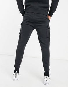 Nike court cargo joggers black