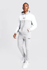 Man Colour Tracksuit With Tape