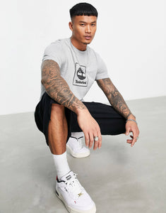 Timberland Stack Logo grey