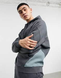 Tracksuit oversized rib insert panels