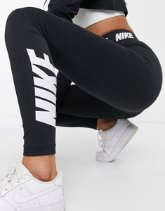 Nike waistband leggings - Black