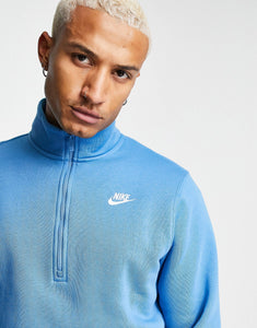 Nike Club half zip dutch blue