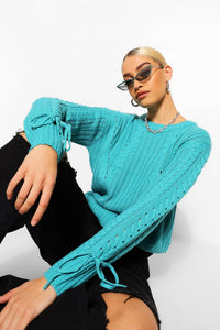 Lace Up Jumper