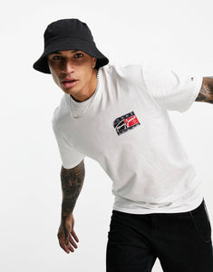 Tommy Jeans faded flag white