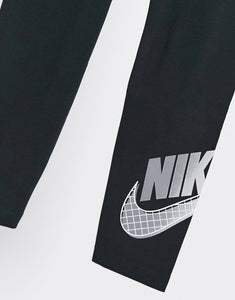 Nike silver logo - Leggings