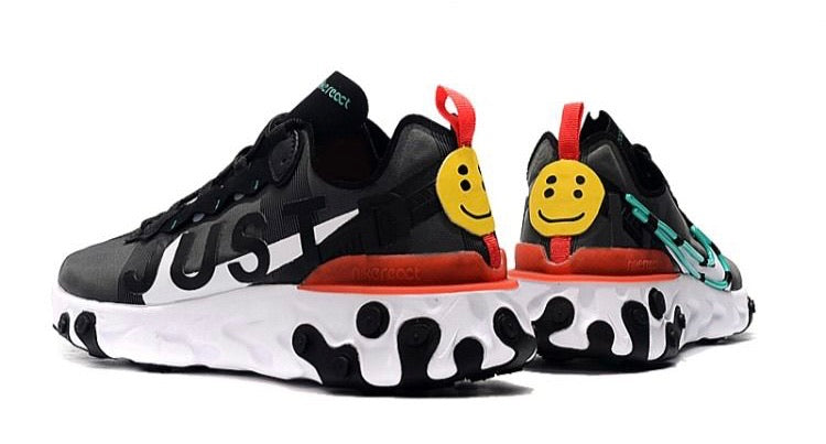 nike reacts black and turquoise