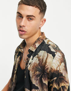 River Island floral fade