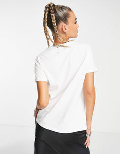 Nike mini swoosh t-shirt white