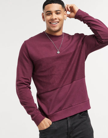 Bluze Reverse Fleece panels