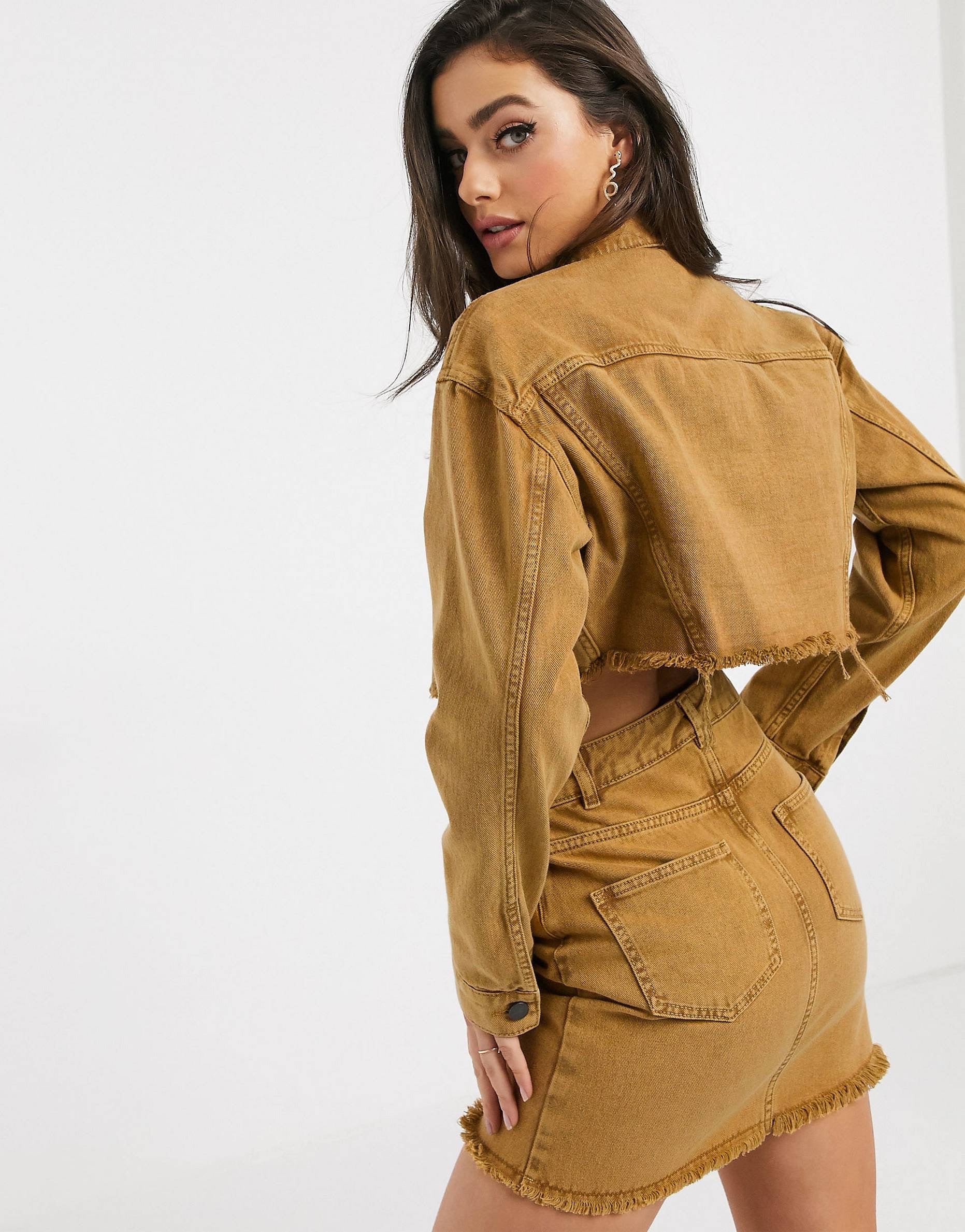 Jakne Denim - Brown