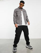 Load image into Gallery viewer, Barbour Beacon twill overshirt grey