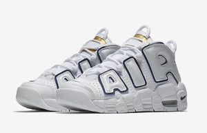 Nike Air More Uptempo White Midnight Navy