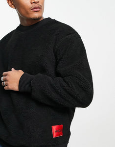 Hugo Deddy borg sweat black