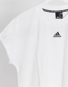 Maicë adidas boxy - White