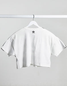 Maicë adidas Originals large trefoil cropped