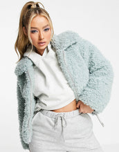 Load image into Gallery viewer, UGG Maeve sherpa jacket grey