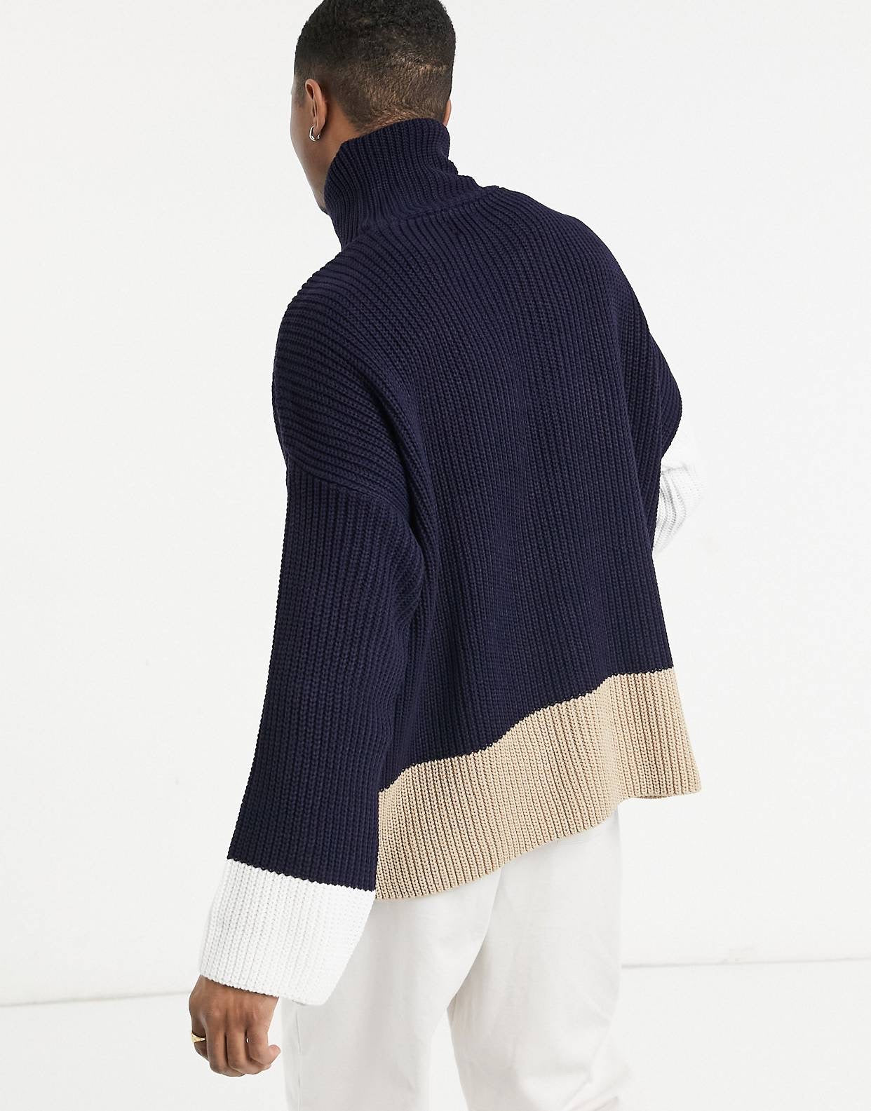 Jumper oversized in navy
