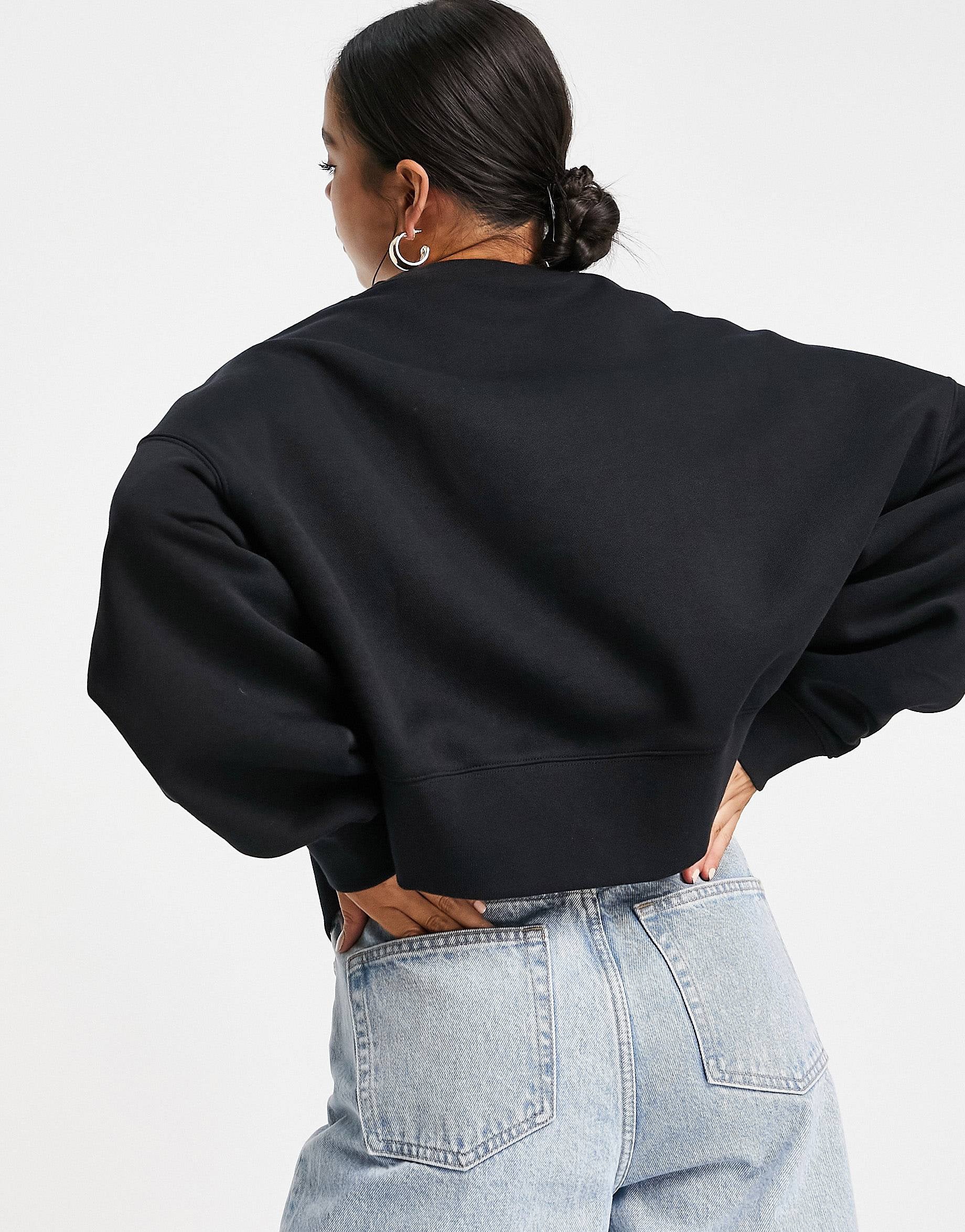 Nike mini Swoosh oversized black