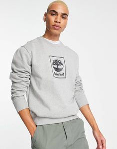 Timberland Stack logo light grey