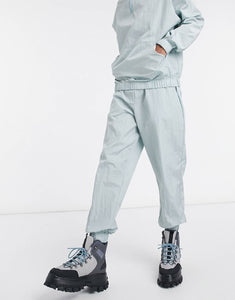 Tracksuit oversized in dusty blue