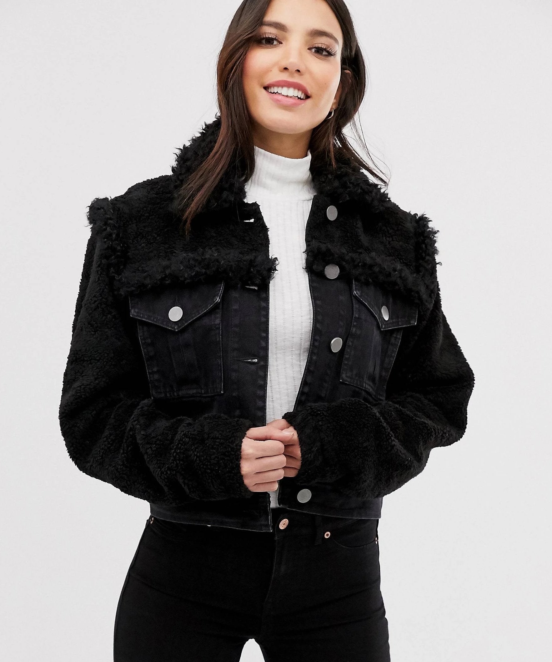 Jakne Denim Black