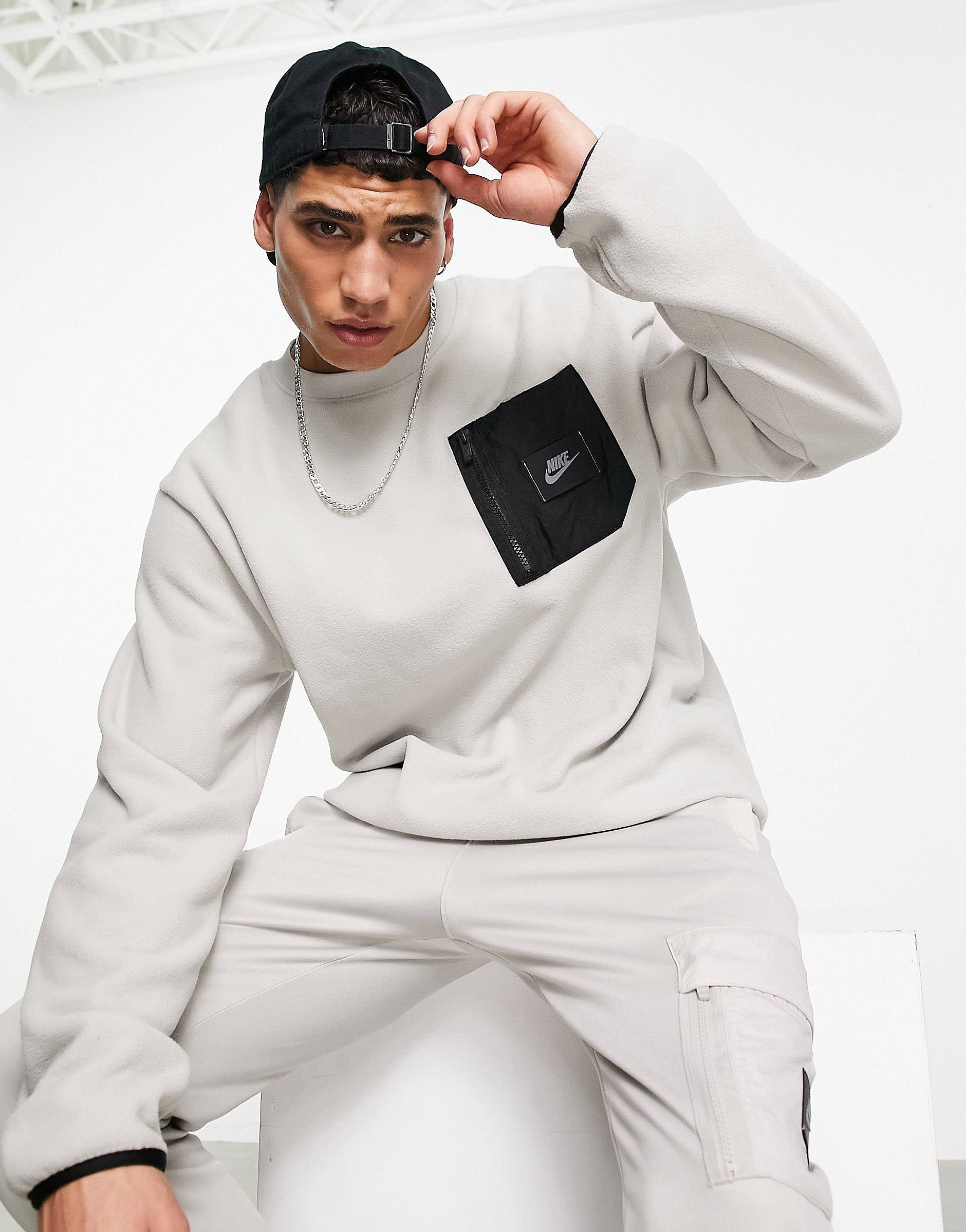 Nike Utility sweatshirt light grey