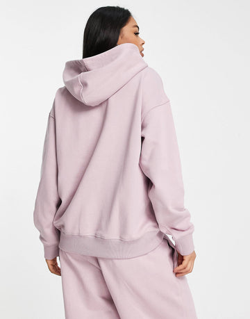 New Balance washed hoodie lilac