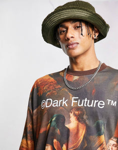 Dark Future oversized t-shirt tapestry