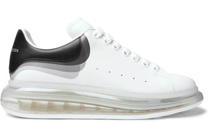 Alexander McQueen Oversized Clear Sole 3D Print White Black