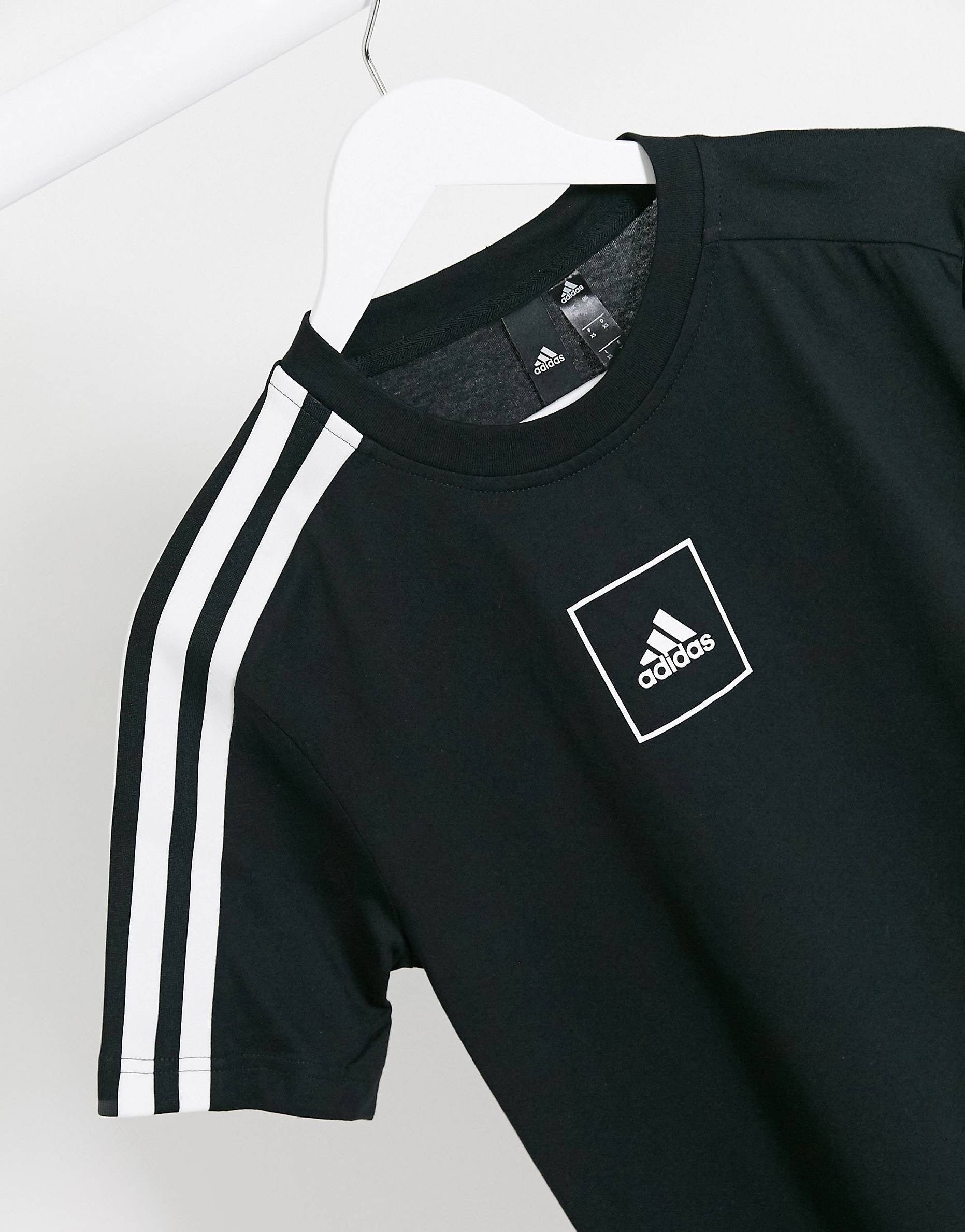 Maic adidas 3 stripe - black