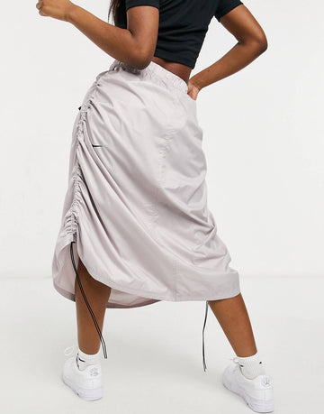 Nike woven maxi skirt