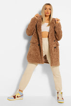Load image into Gallery viewer, Luxe Teddy Coat