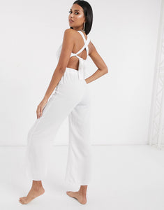 Fashion Union plunge - Jumpsuit