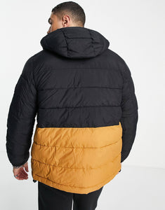 Timberland puffer jacket black/tan