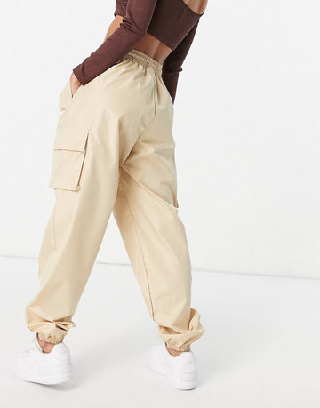 Ellesse woven pant trousers camel