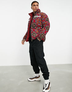 Karl Kani puffer jacket multi