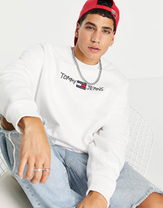 Tommy Jeans script sweatshirt