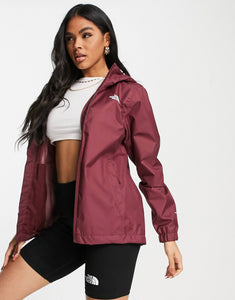 The North Face Quest jacket burgundy