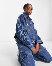 Load image into Gallery viewer, Tommy Jeans oversized denim jacket mid wash
