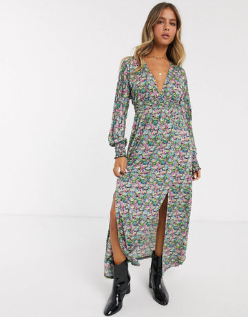 Fustan Maxi - Floral